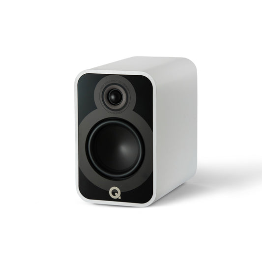 Q Acoustics 5020 Satin White Bookshelf Speakers Pair