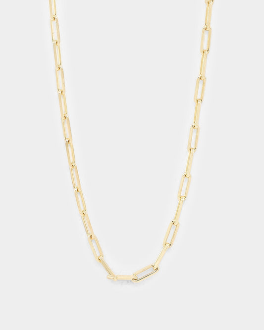 House Of Auric 10.5mm Long Cable Chain 18K Gold Vermeil - image 2