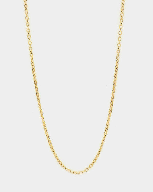 Raising Hell Customisable Cable Necklace Gold - image 2
