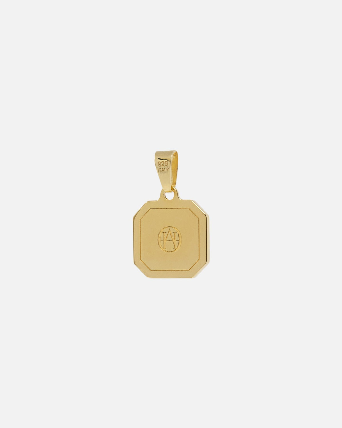 House Of Auric Alexander Onyx Pendant 18k Gold Vermeil - image 5
