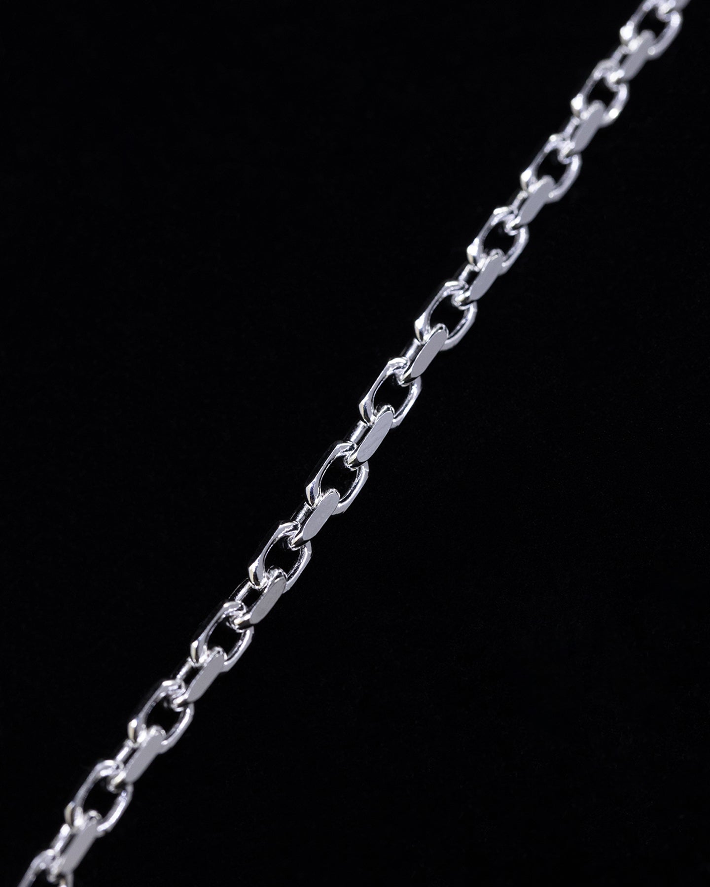 House Of Auric 3.5mm Straight Cut Cable Chain Silver