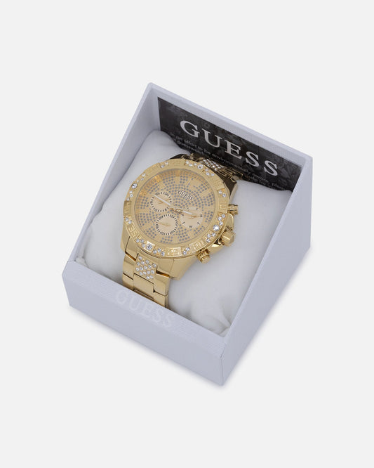 Guess Mainline Majestic Crystal Gold Bracelet Watch Gold - image 2