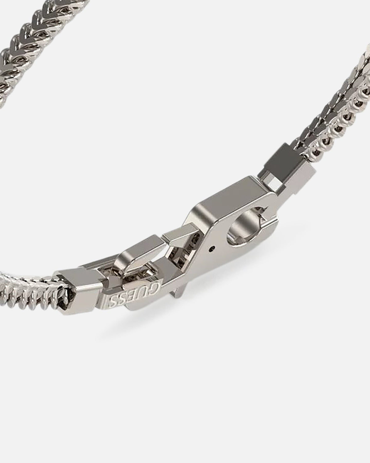 Guess Mainline Rebel Knight Dagger Crystal Bracelet Silver - image 4