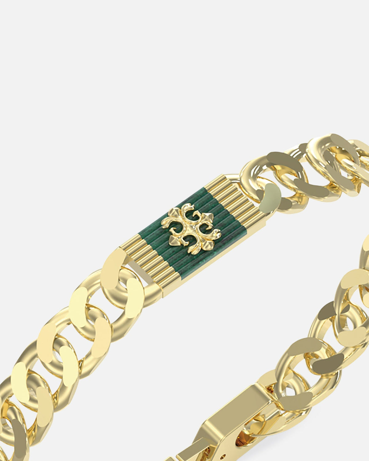 Guess Mainline Rebel Moon 9mm Tag Bracelet Gold - image 2