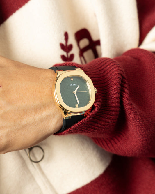 Guess Mainline Headline Watch Gold - image 2