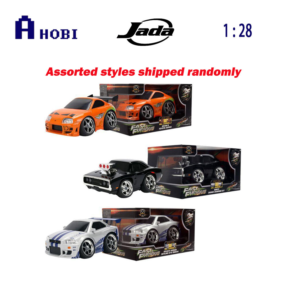 Jada 1:28 Fast & Furious Small Blocks Diecast Vehicle Model (1 Sent At Random)