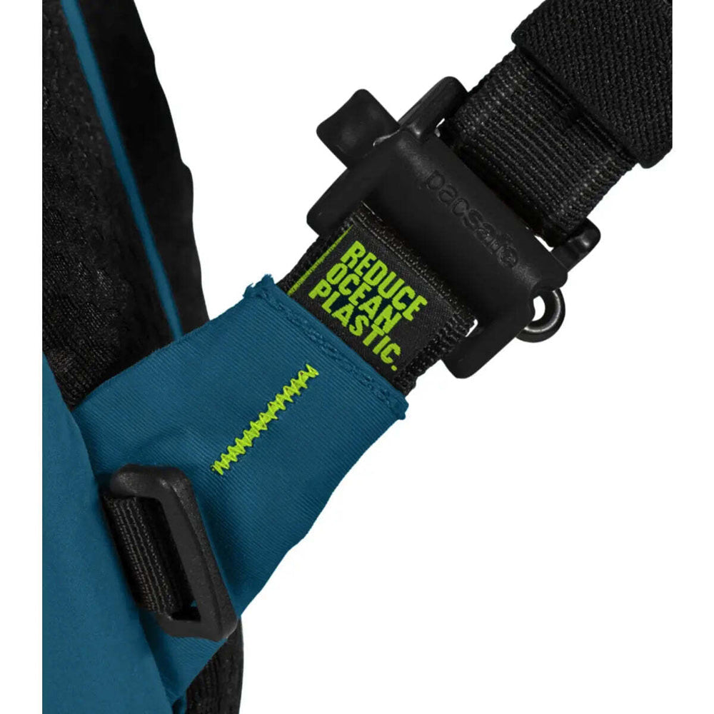 Pacsafe ECO Anti-theft 12L Sling Backpack - Tidal Teal