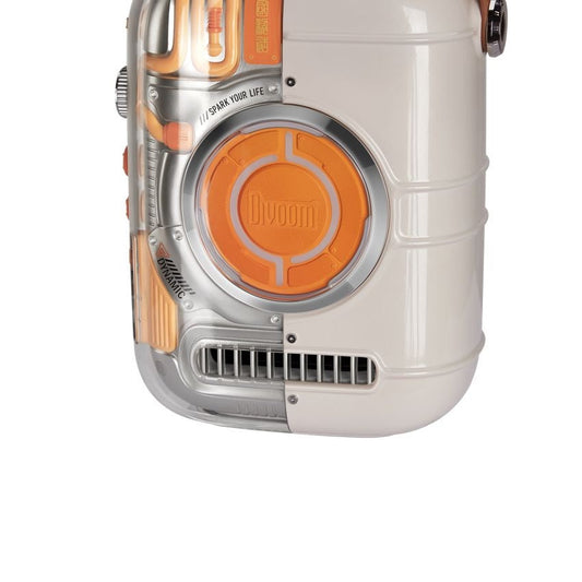Divoom Spark-Pro Bluetooth Portable Speaker Karaoke Speaker (White)