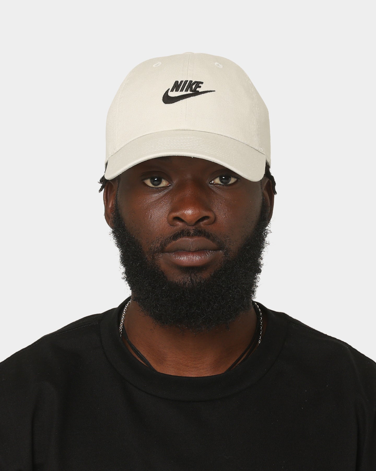 Nike Sportswear Heritage86 Futura Washed Strapback Light Bone/White