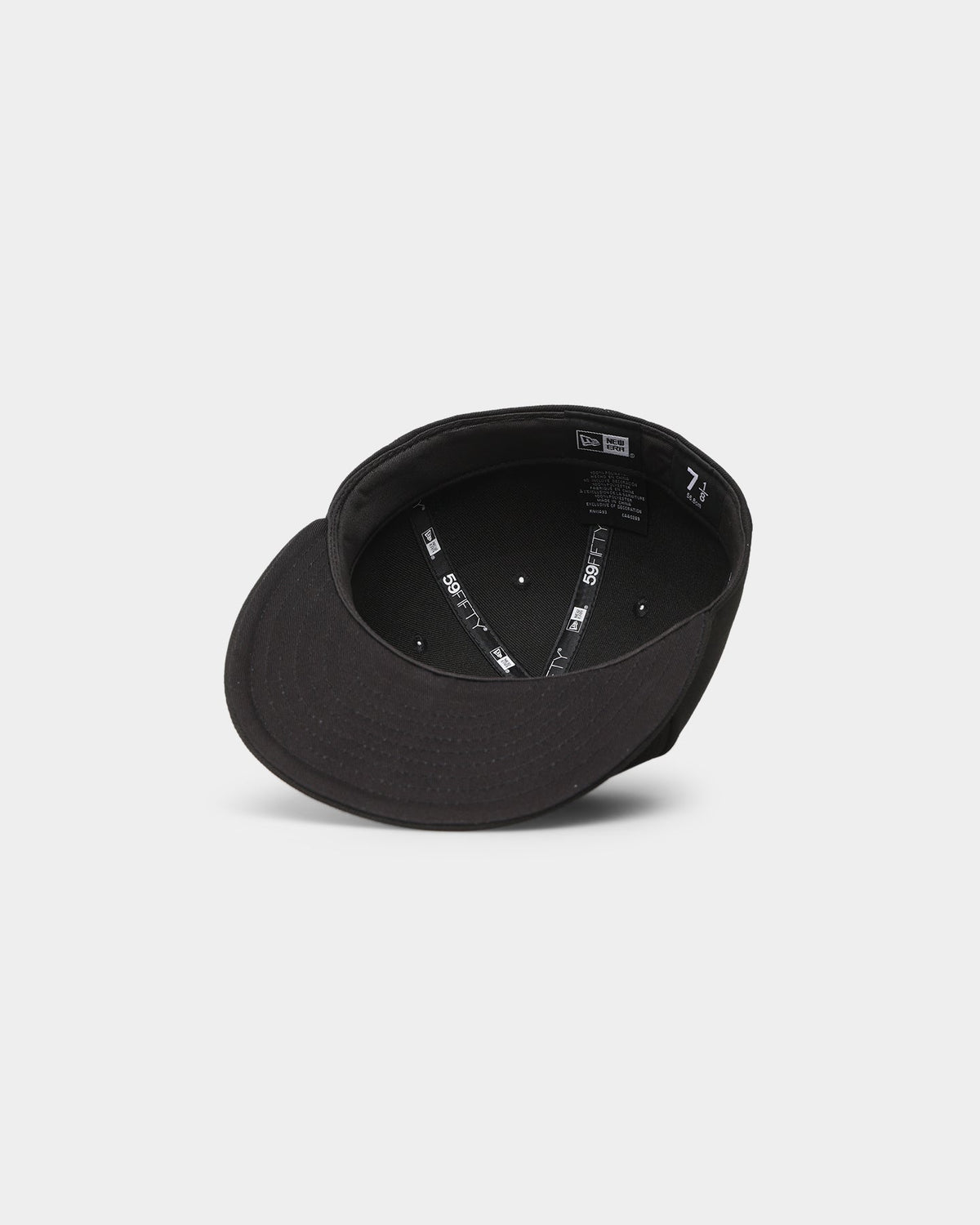 New Era Black 59FIFTY Fitted Black/White