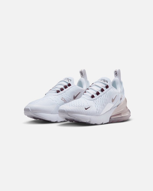 Nike Kids' Air Max 270 (GS) Summit White/Burgundy