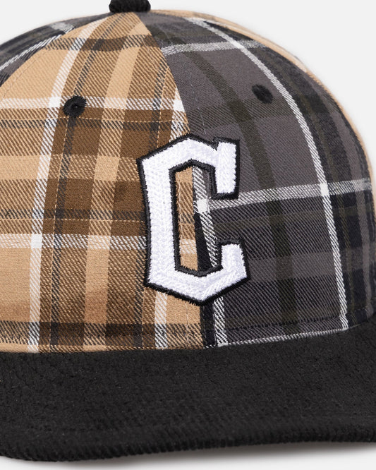 New Era Cleveland Guardians 'Multi Panel Plaid' 9FIFTY High Crown Strapback Plaid - image 2
