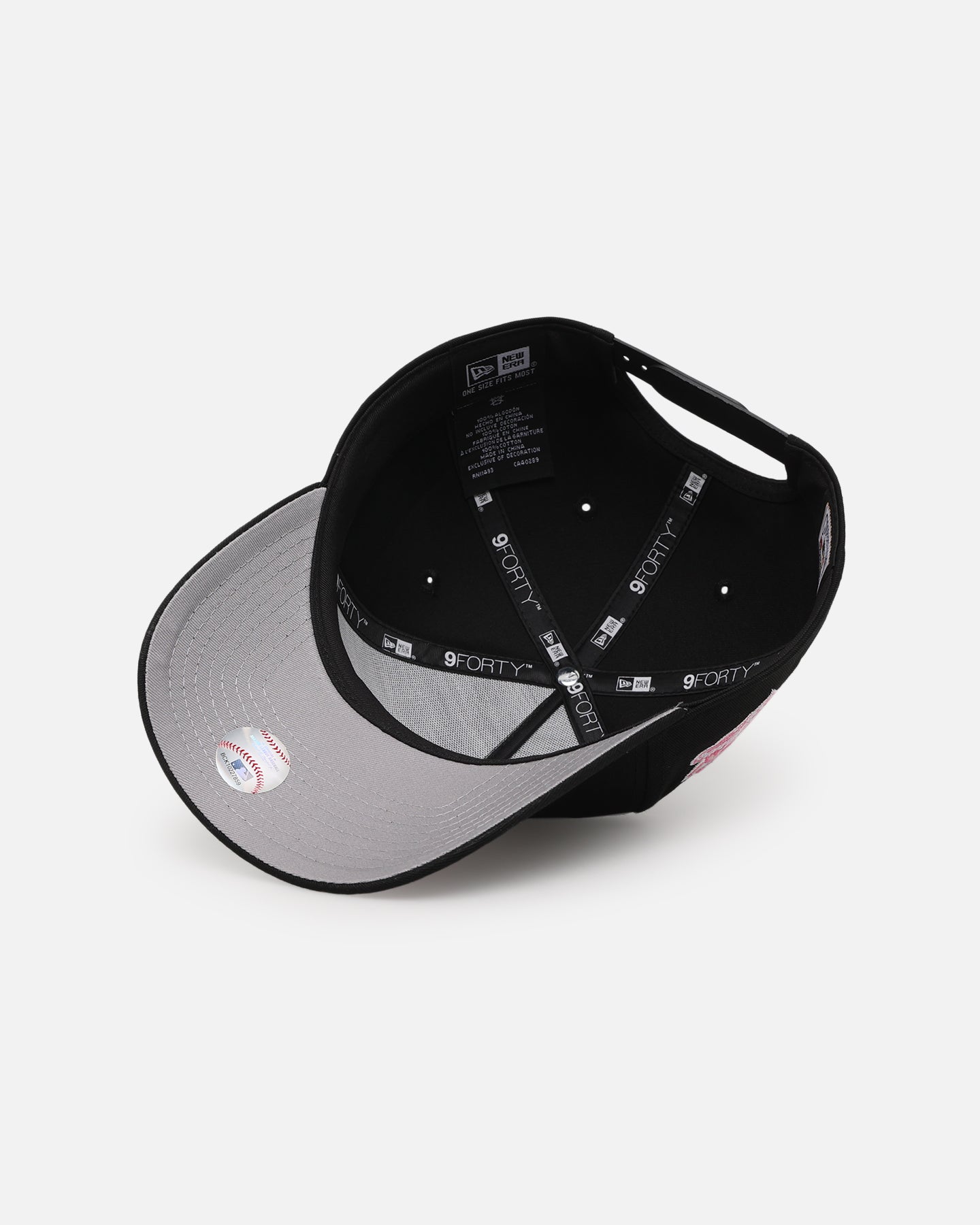 New Era New York Yankees 'Black Pink' 9FORTY A-Frame Snapback Black/Pink