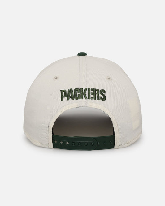 New Era Green Bay Packers 'Super Bowl Logos' 9FORTY A-Frame Snapback Chrome - image 2