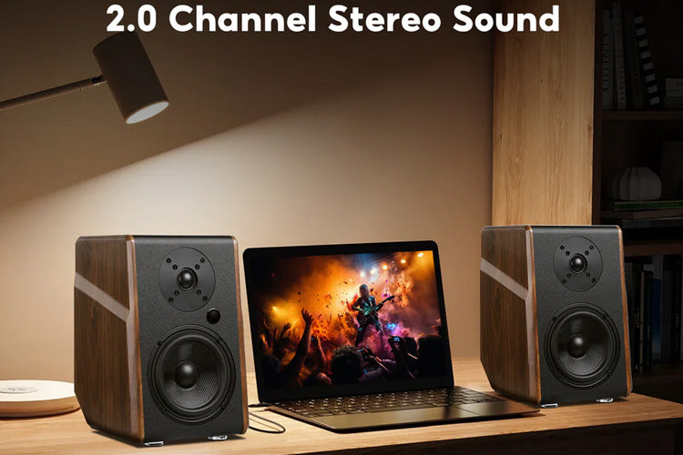 AIYIMA S700 100W Active Bluetooth Bookshelf Speakers