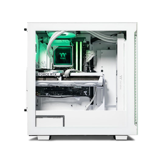 Thermaltake Infinity Xtreme V7 Snow Gaming Desktop PC (Intel 14700F / RTX 5080 / 32GB RAM)