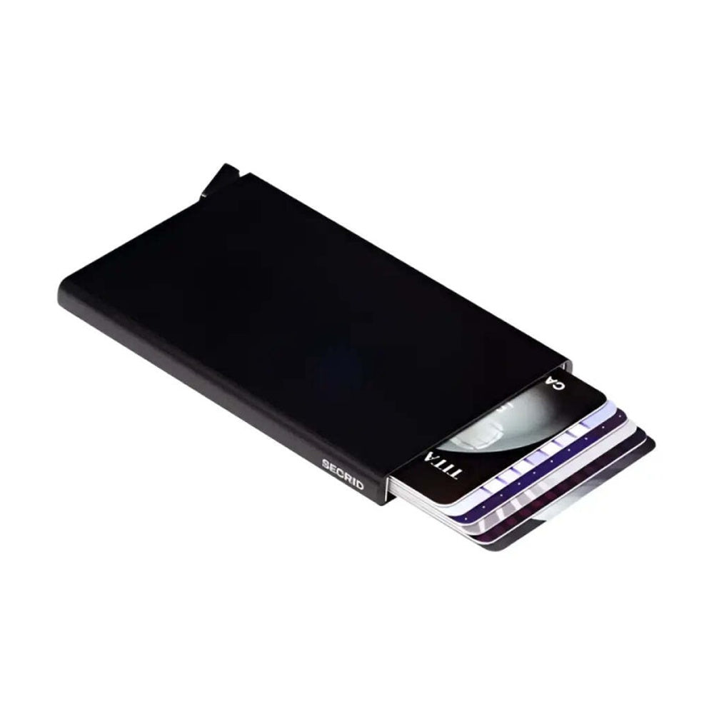 Secrid Cardprotector Compact RFID Aluminium Cards Wallet Black