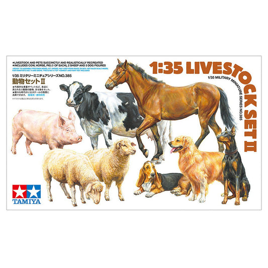 Tamiya 1/35 Livestock Set II