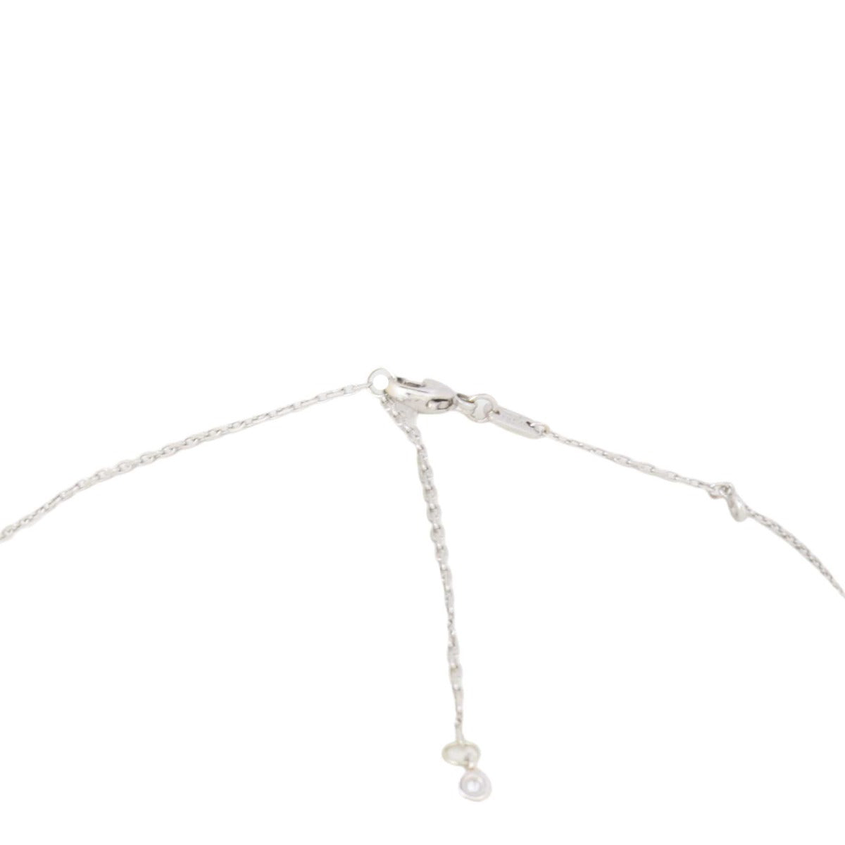 Gucci GG Running 18k White Gold Diamond Necklace