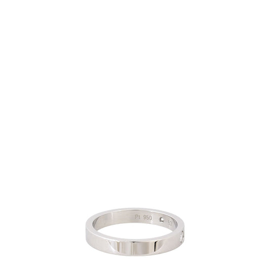 Cartier C de Cartier 2 Diamond Platinum Ring