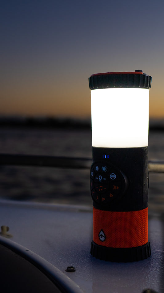 EcoXgear EcoLantern Outdoor Speaker Light