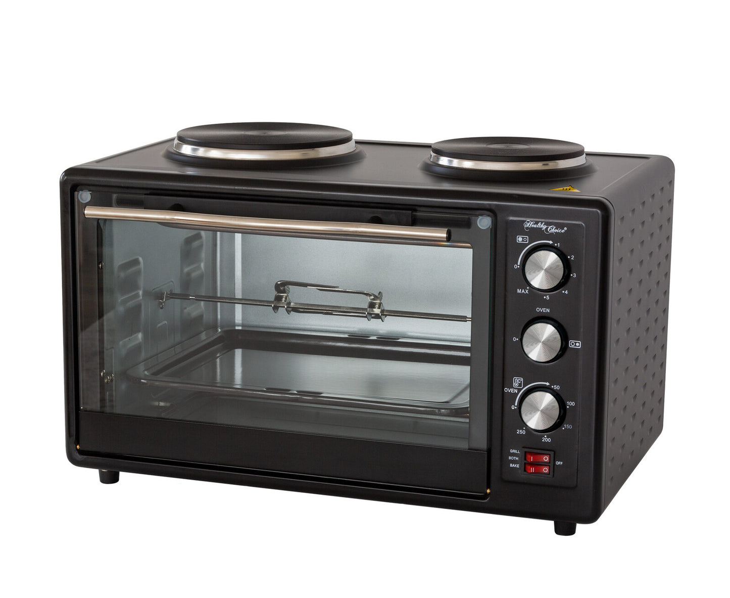 Healthy Choice 34L Portable Oven with Rotisserie Cooking