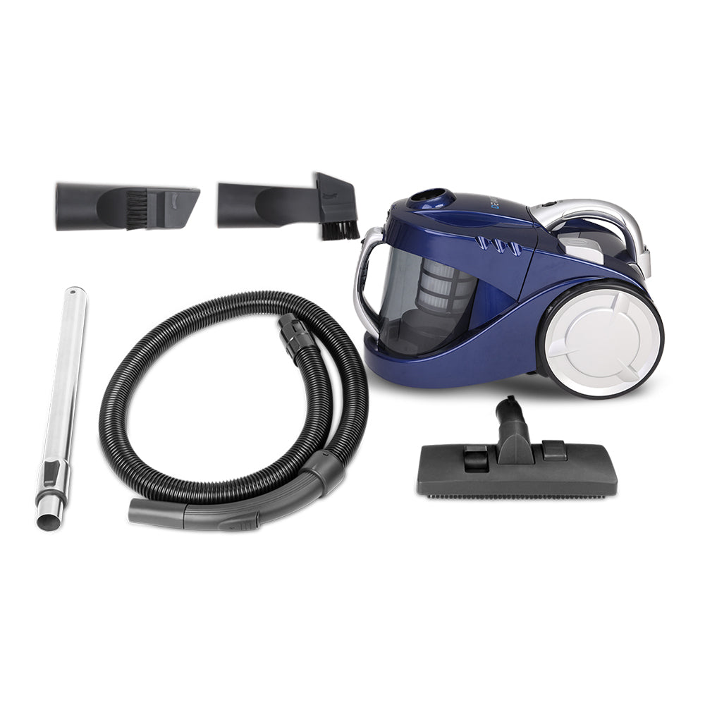 Devanti 2200W Multi-cyclonic Bagless Vacuum Cleaner Pet Hair (Blue)