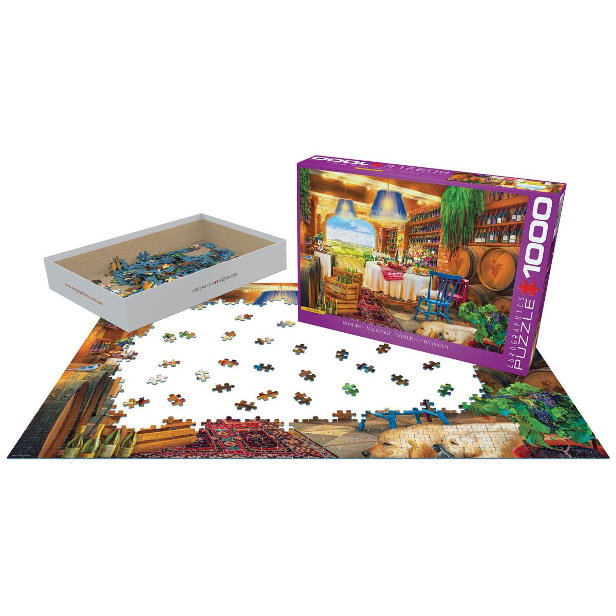 Eurographics 1000-Pieces Winery by Artbeat Studio Puzzle