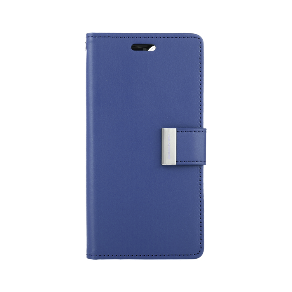 Goospery Rich Diary case for iPhone 14 Pro - Navy