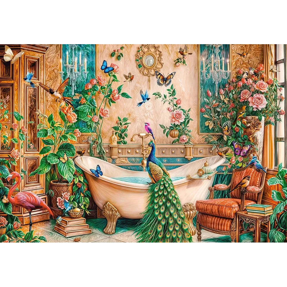 Castorland 1000-Pieces The Bath Fantasy Puzzle