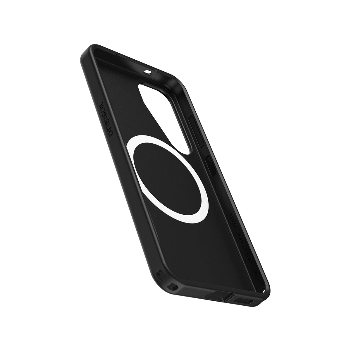 OtterBox Symmetry Magnets Phone Case for Samsung Galaxy S25 (Black)