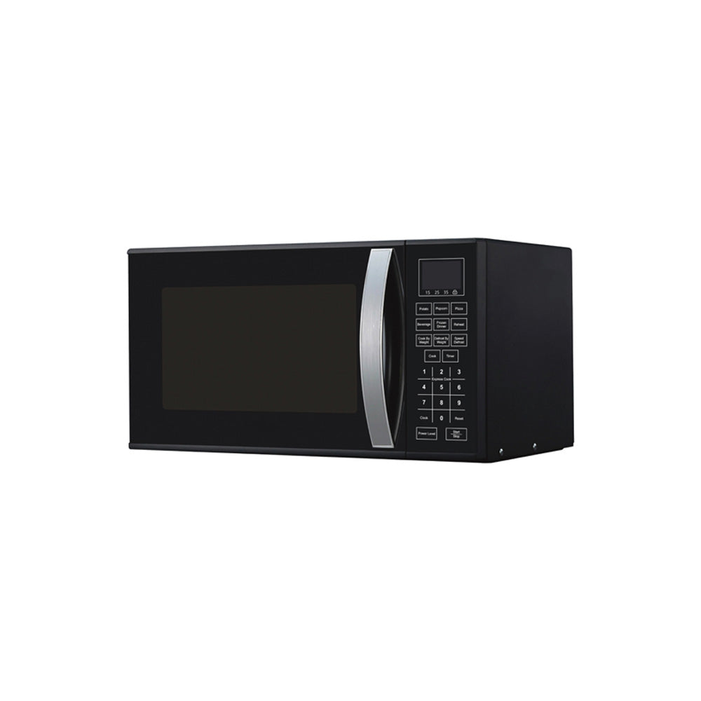 Heller Microwave Oven 25L 900W Digital 10 Power Levels Black Glass Turntable
