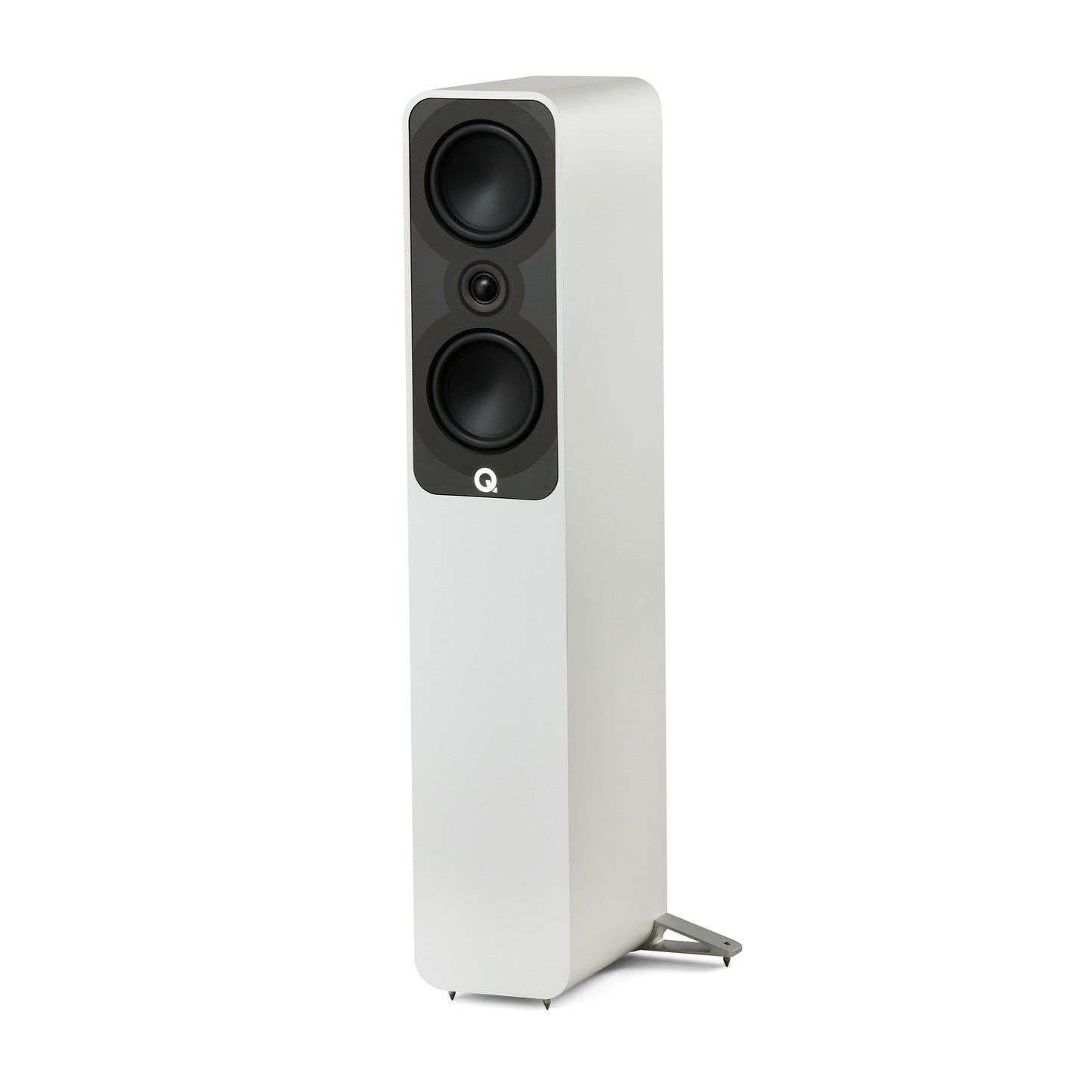 Q Acoustics 5040 Satin White Floorstanding Speakers Pair