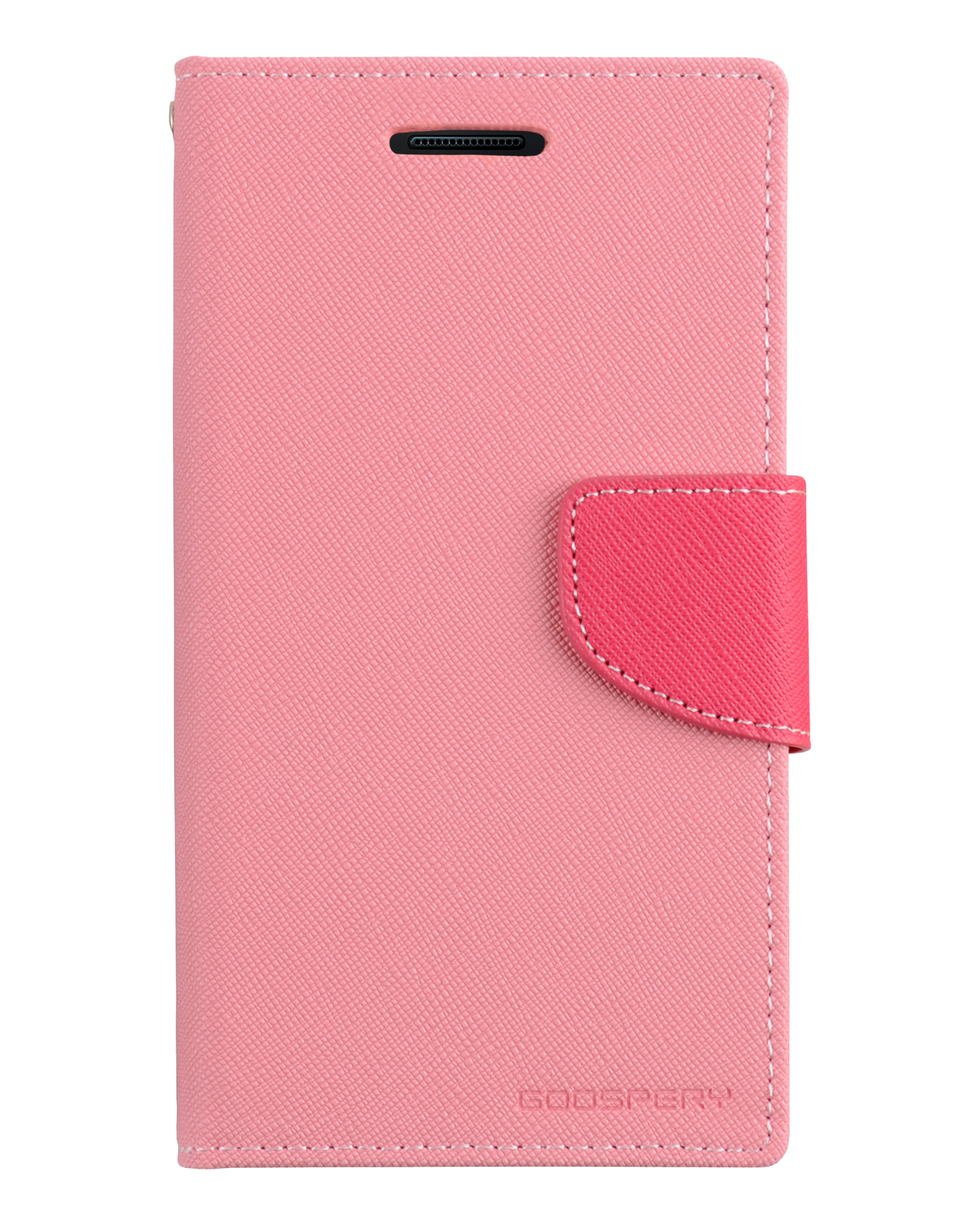 Fancy Diary Case for iPhone 13 mini - Pink/ Hot Pink