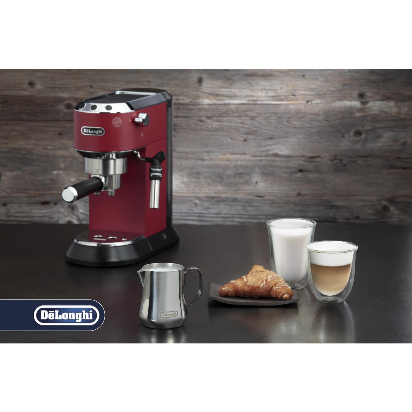 De'Longhi 350ml Milk Frothing Jug (Stainless Steel)