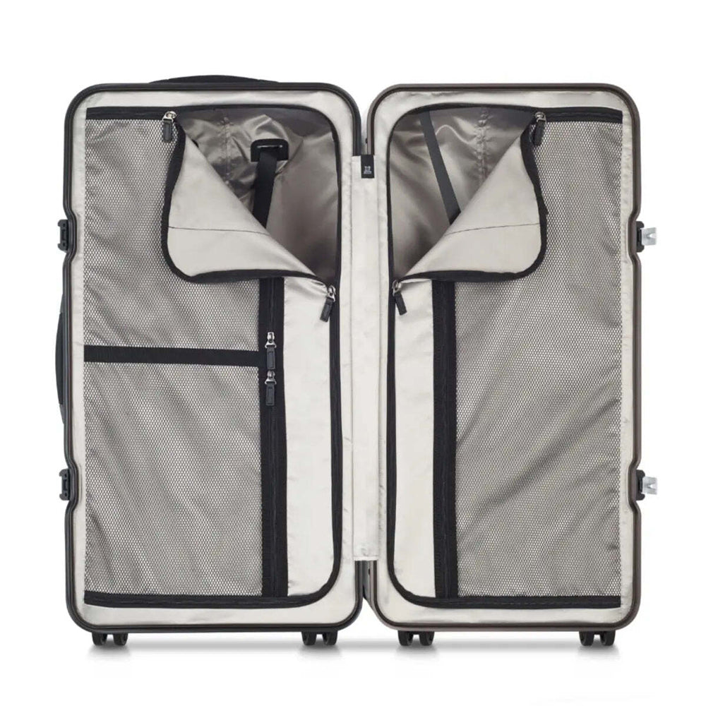 Delsey Peugeot 73 cm 4-Wheel Trunk Suitcase - White