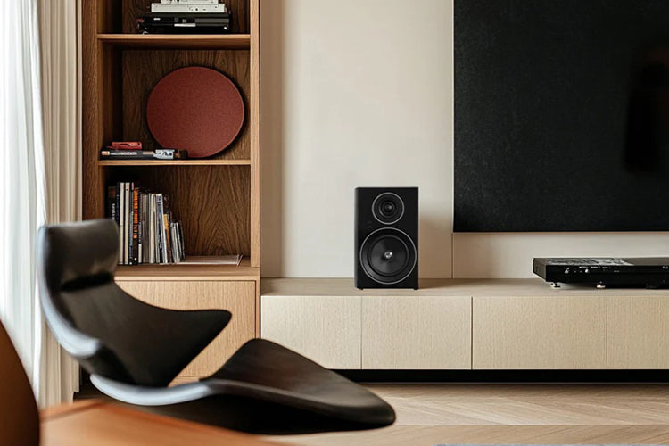 Jamo C707 PA Active Bookshelf Speaker (Black)