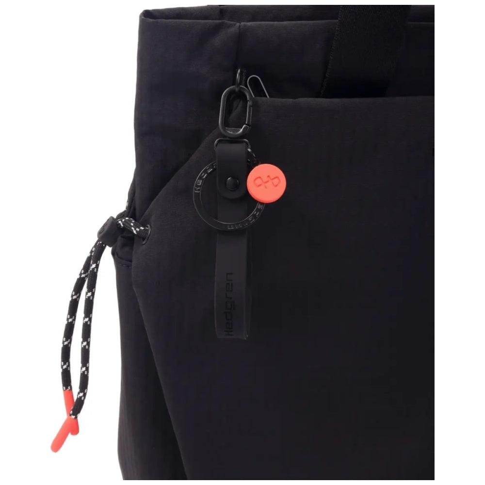Hedgren NORIO Unisex Small Backpack Padded Tablet Sleeve 6.9L Black
