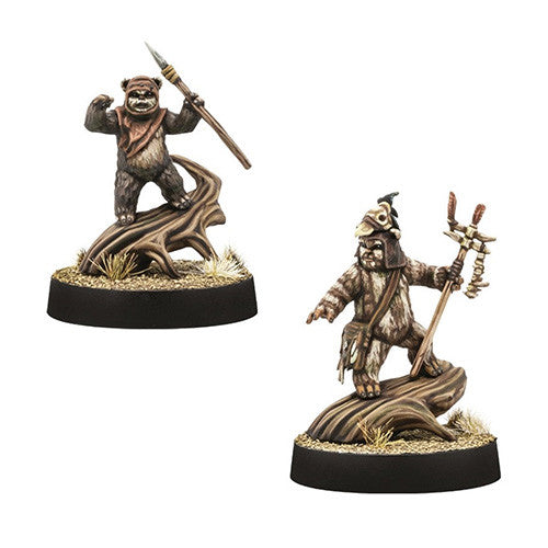 Atomic Mass Games Star Wars Legion Logray & Wicket