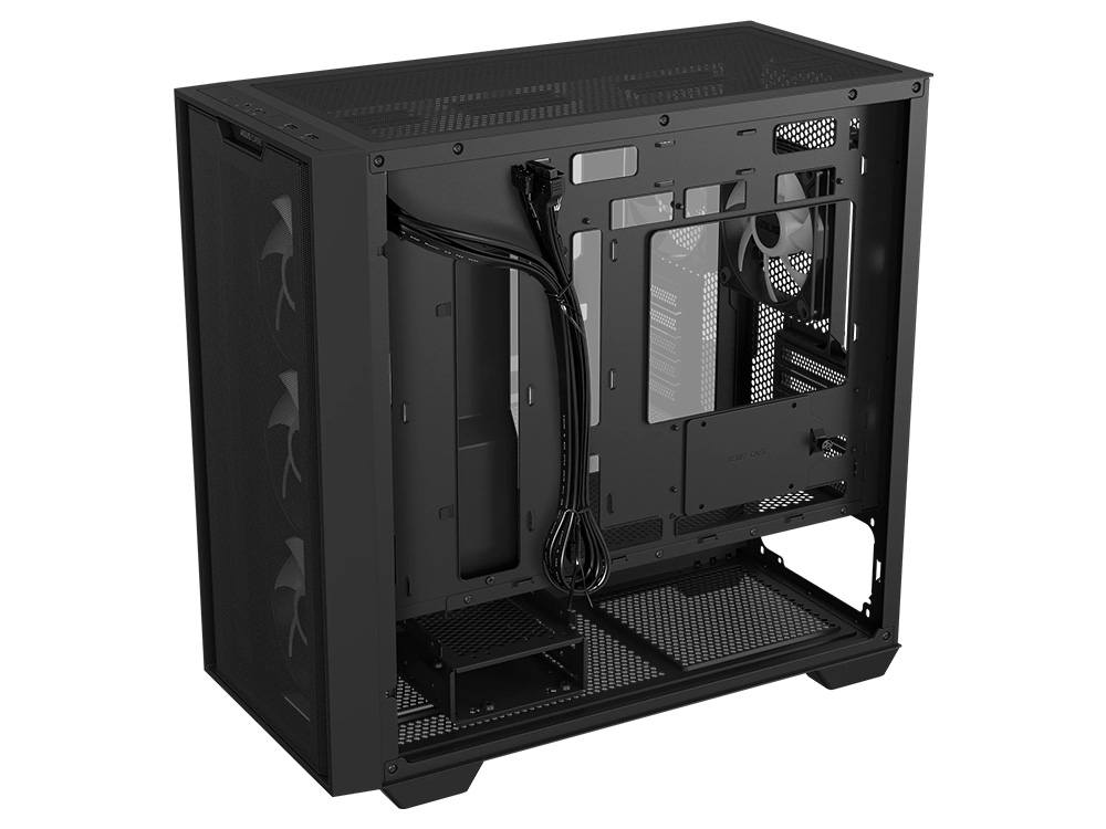 Asus A21 Plus Mesh Front Micro-ATX Case - Black