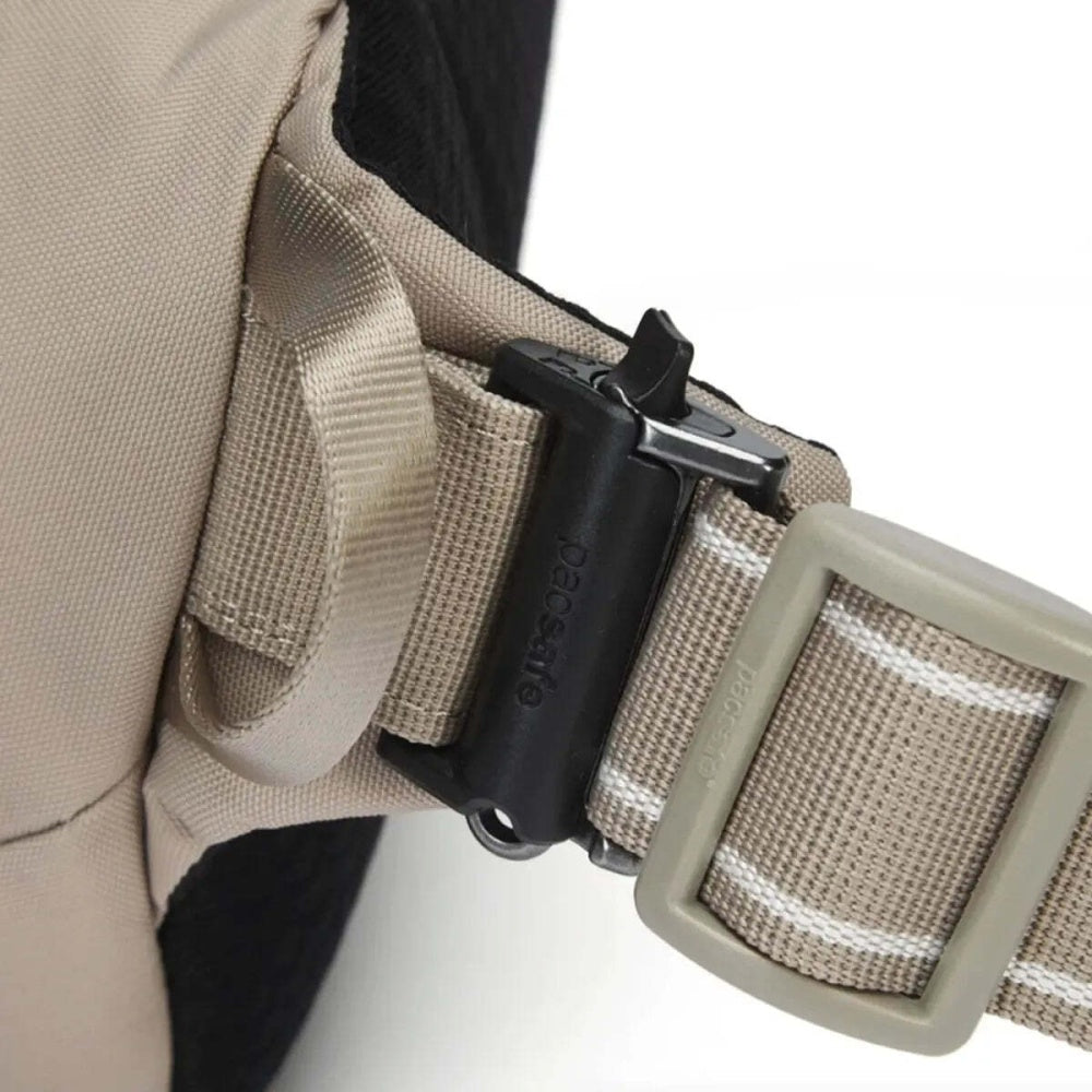 Pacsafe V Anti-Theft RFID Slashguard Secure Travel Hip Pack Beige