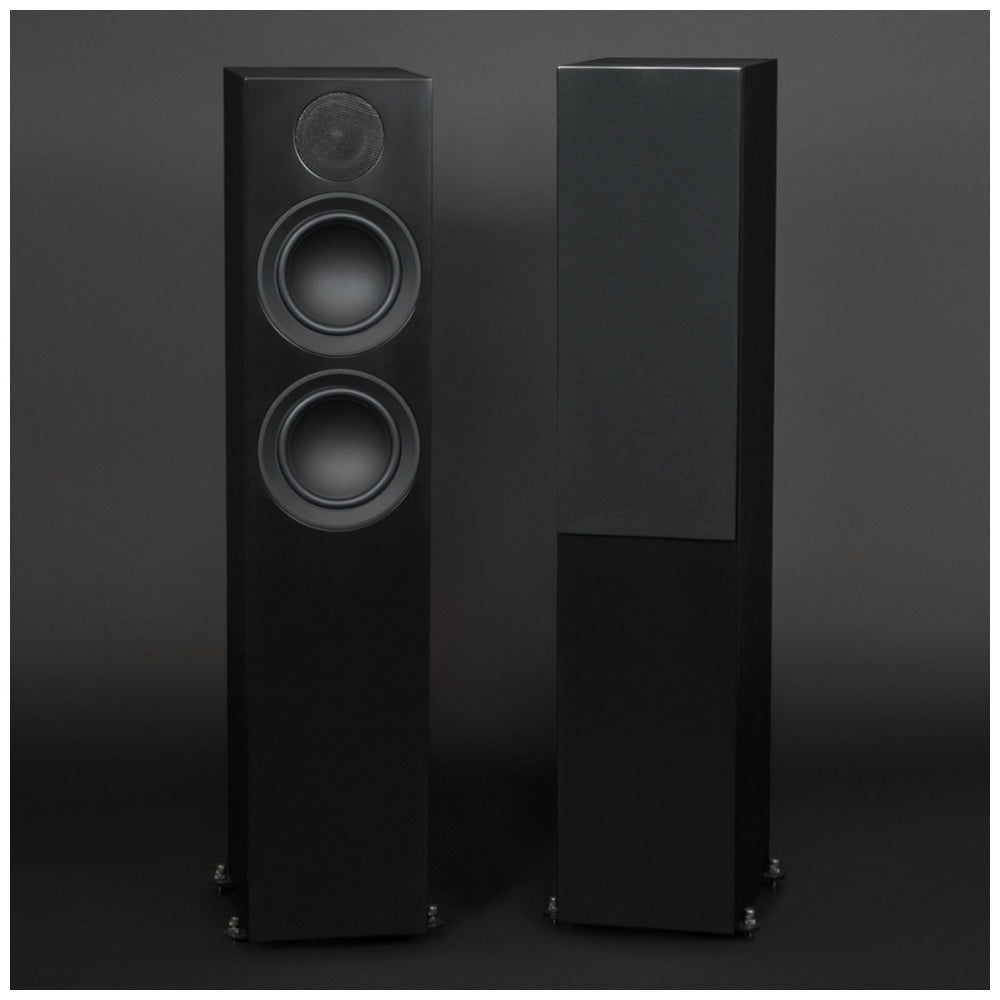 Scansonic HD 2-Pieces L14 Series Floorstanding Home Speakers 200W (Black)