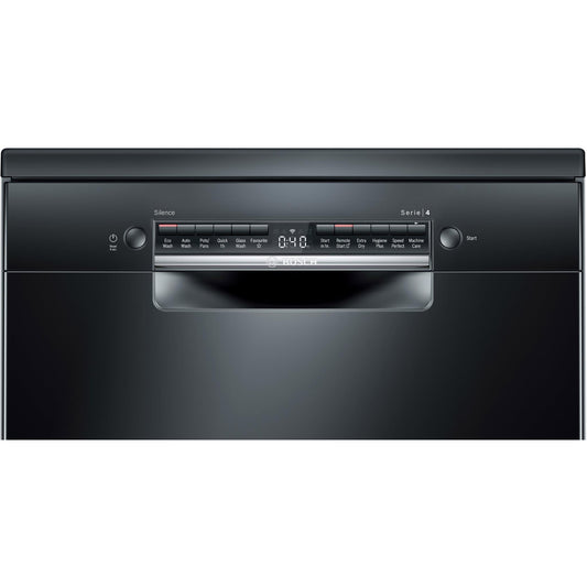 Bosch SMS4HVB01A Series 4 14-Place Setting Freestanding Dishwasher (Black)
