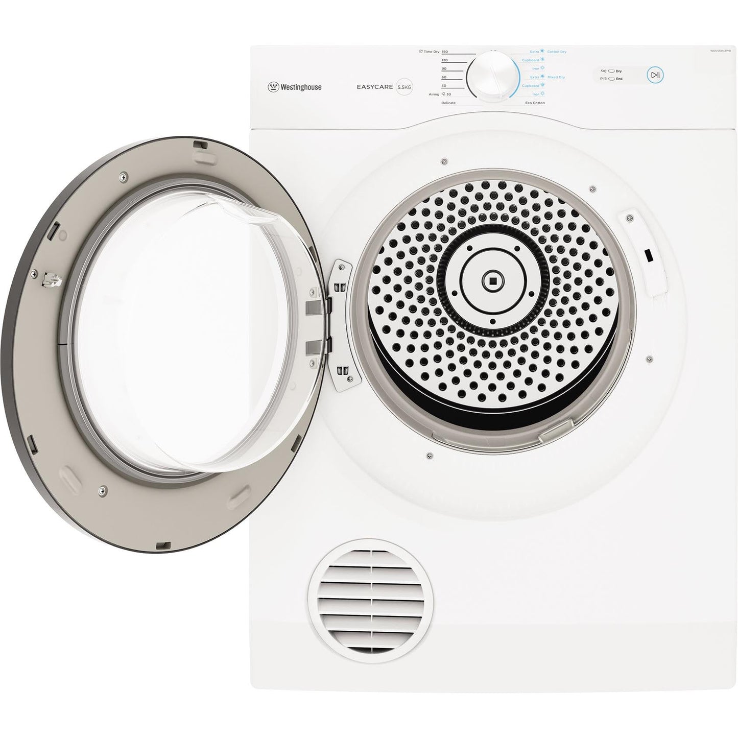 Westinghouse WDV556N3WB 5.5kg Vented Clothes Dryer