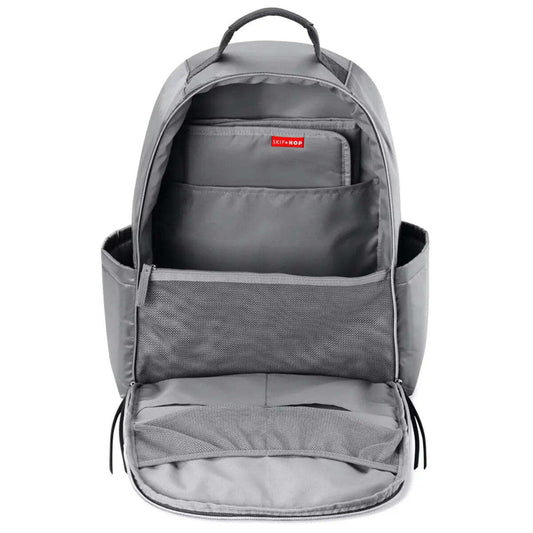Skip Hop Skyler Nappy Backpack - Shiny Grey