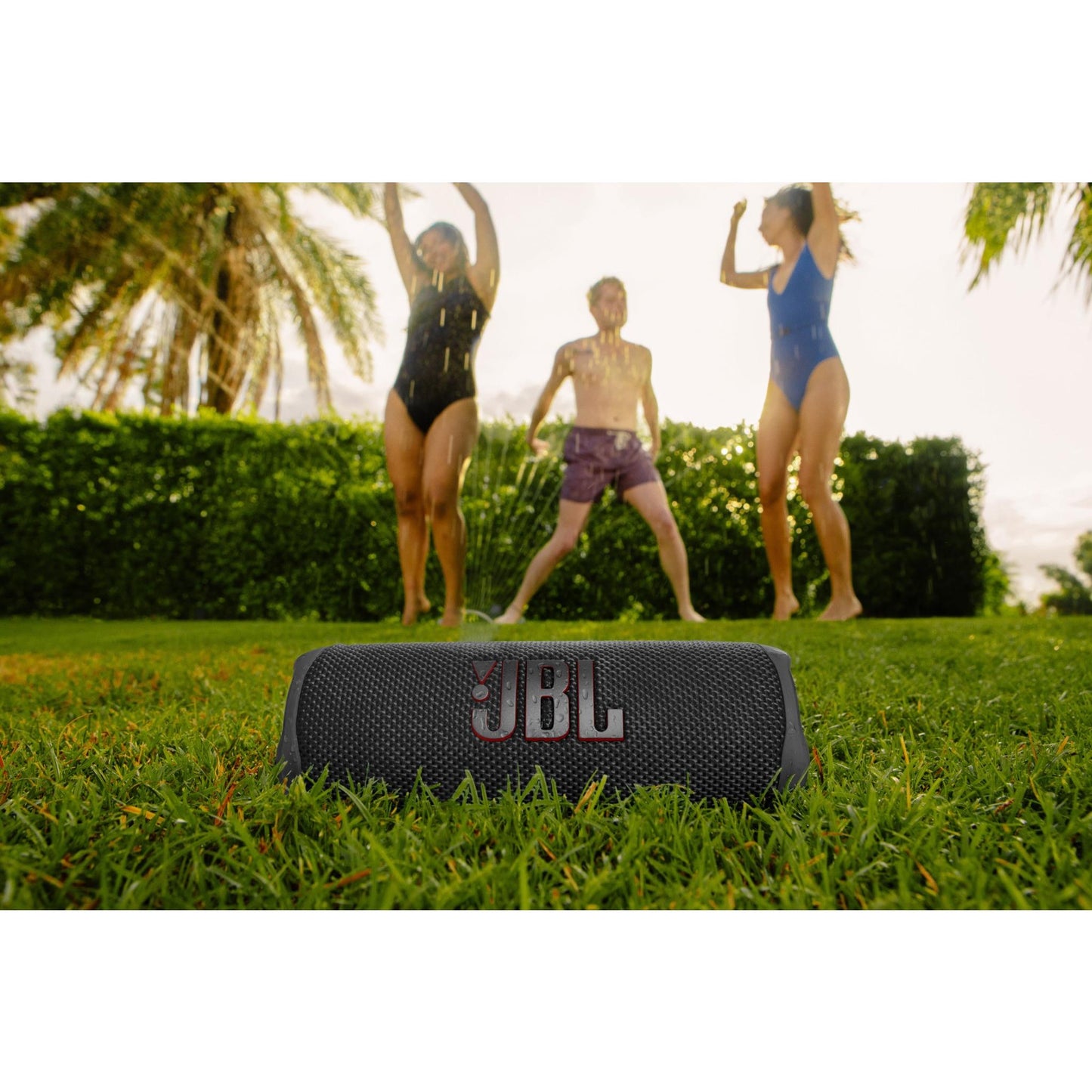 JBL Flip 6 Portable Bluetooth Speaker (Black)