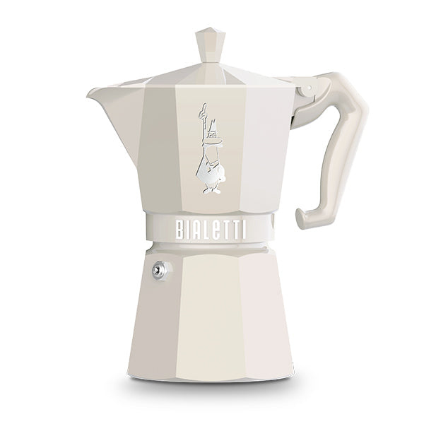Bialetti Moka Exclusive - 6 Cup / Cream