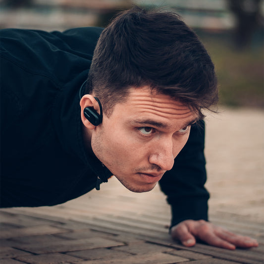 HiFuture FutureMate Open Ear Wireless Headphones (Black)