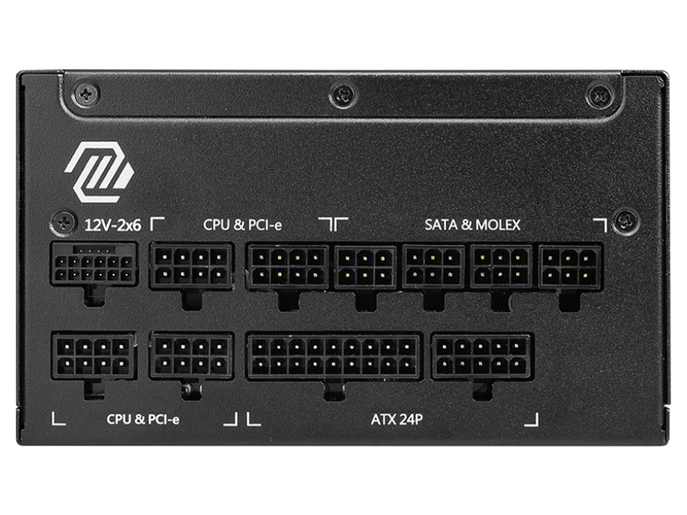 MSI MAG A1000GL PCIE5 1000W 80+ Gold ATX Fully Modular Power Supply