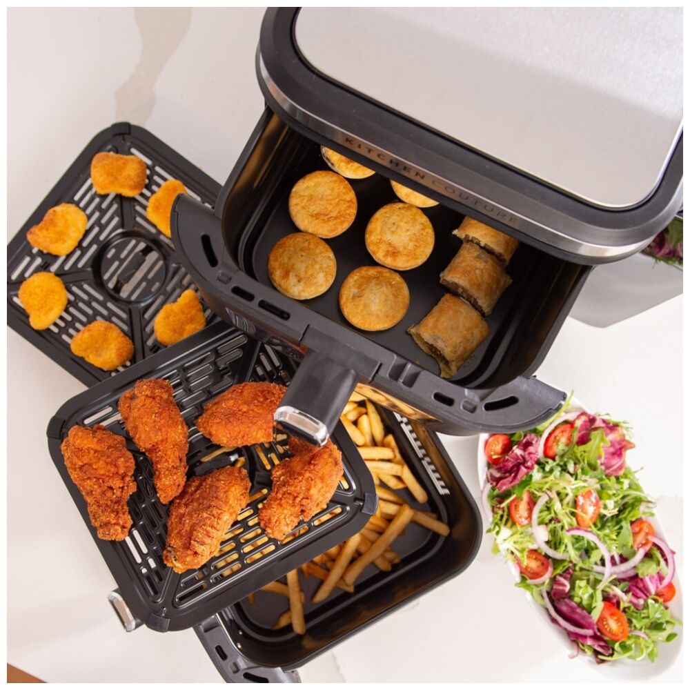 Kitchen Couture Dual Drawer Vertex Air Fryer 11L